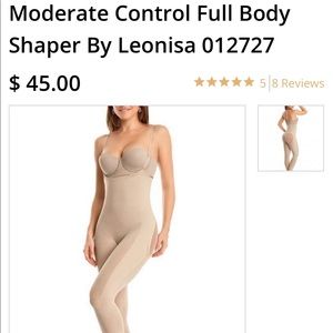 Leonisa-Moderate Control Full Body Shaper